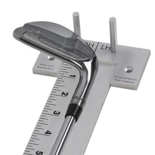 Golfschläger Maßstab Komplettset inkl. Grundplatte