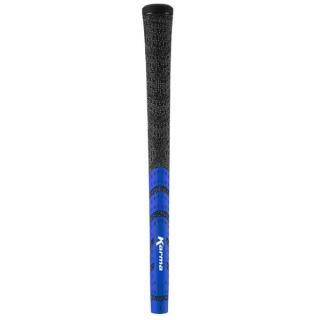 Karma Black/Blue Half Cord Golf Grips