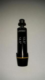 Ersatz Schaft Adapter für Cobra Fly Z 3-4 Fairwayholz Tip 0.335 -  schwarz ohne Schraube  gelber Ring - 13-16 Grad