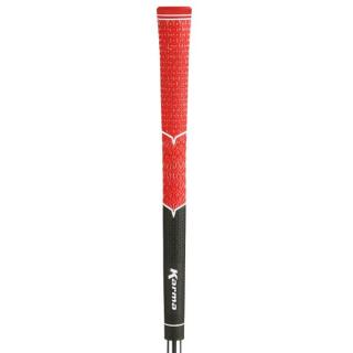 Karma V-Cord Black/Red Standard Golf Grips