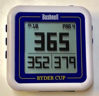 Bushnell Phantom GPS special Edition Ryder Cup Entfernungsmesser weiß