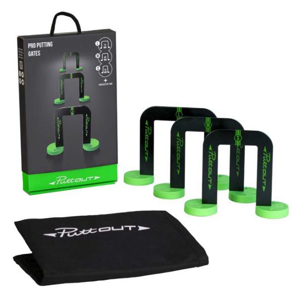 tapis d'entrainement putting wellputt 4 m Noir