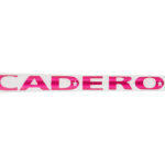 Cadero 2x2 Pentagon Ribbed Standard White/Pink