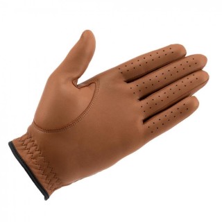 BEAVER GOLF Orginal BEAVER Handschuh Braun Damen Links (Rechtshänder) XS