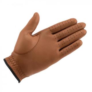 BEAVER GOLF Orginal BEAVER Handschuh Braun Damen Links (Rechtshänder) L
