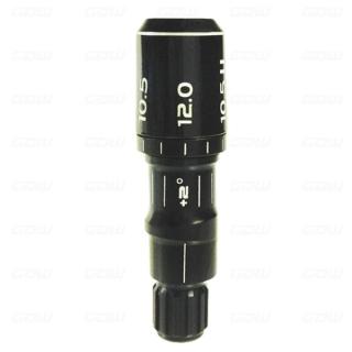2013 GDW Replacement TaylorMade R1 TP Sleeve Adapter 12 Position (plus or minus 2degree) - 0.335 - Black w/out bolt